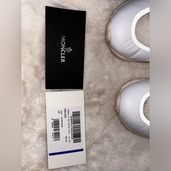 Moncler White Sneakers - Picture 4 of 9